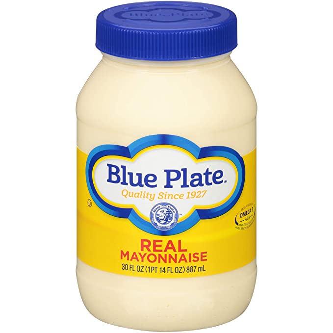 Blue Plate Real Mayonnaise, 30 Ounce Jar - 047900507307
