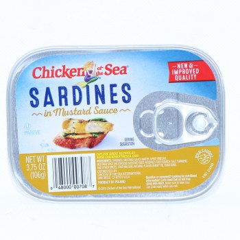 Sardines in Mustard Sauce - 0048000007087