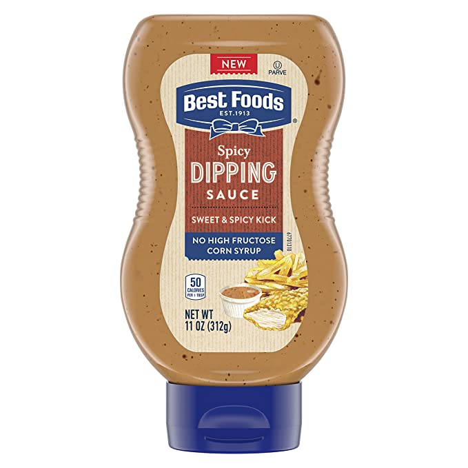 Best Foods Spicy Dipping Sauce Condiment 11 oz - 048001010543