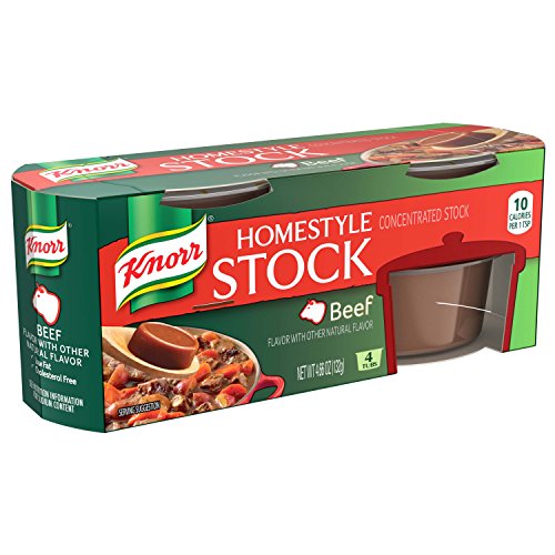 KNORR: Stock Beef Homestyle 4 Pack, 4.66 oz - 0048001154049