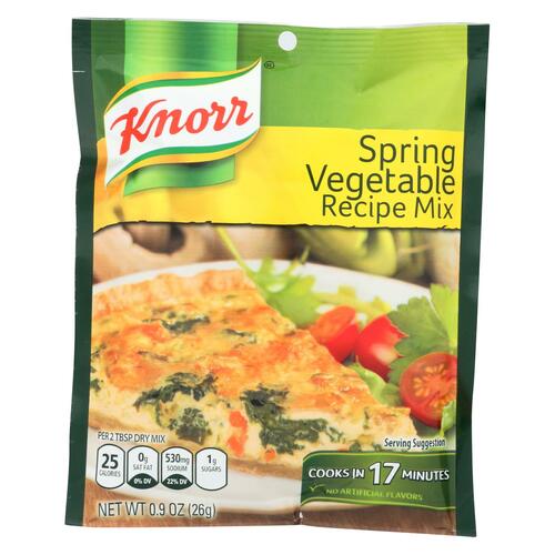 Knorr Recipe Mixes - Spring Vegetable - Case Of 12 - 0.9 Oz. - 048001221352