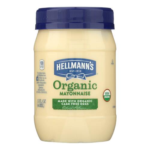 Hellmann'S, Organic Mayonnaise - 048001572713