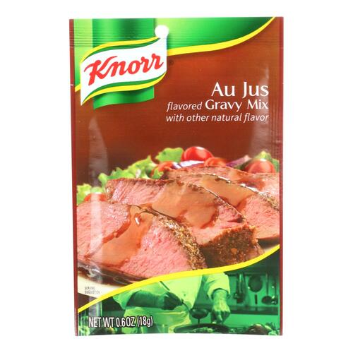 Knorr Gravy Mix - Au Jus - .6 Oz - Case Of 12 - 048001703155