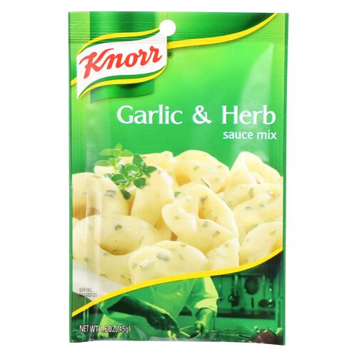 KNORR: Garlic & Herb Sauce Mix, 1.6 Oz - 0048001709355