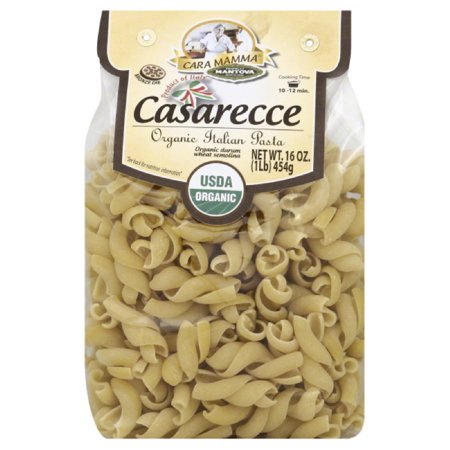 MANTOVA: Pasta Casarecce Organic, 16 oz - 0048176401207