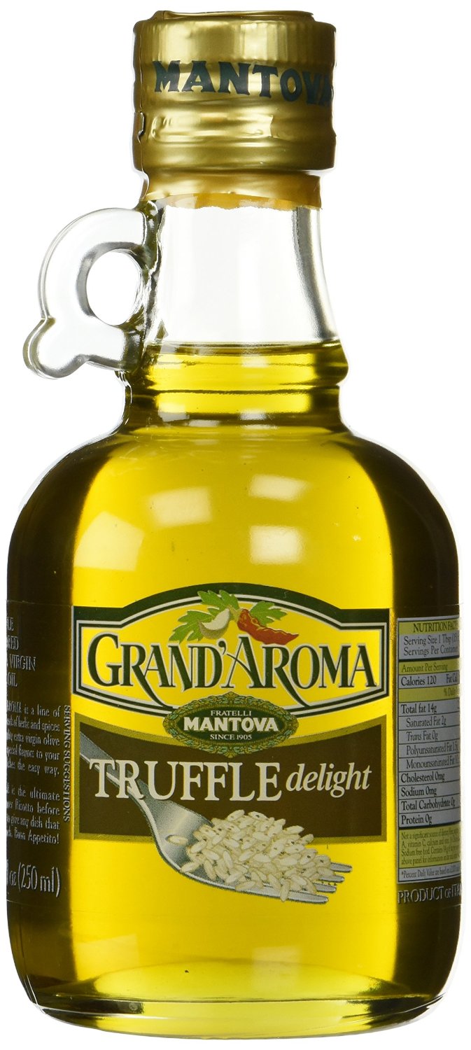 GRAND AROMA: Truffle Extra Virgin Olive Oil, 8.5 oz - 0048176511005