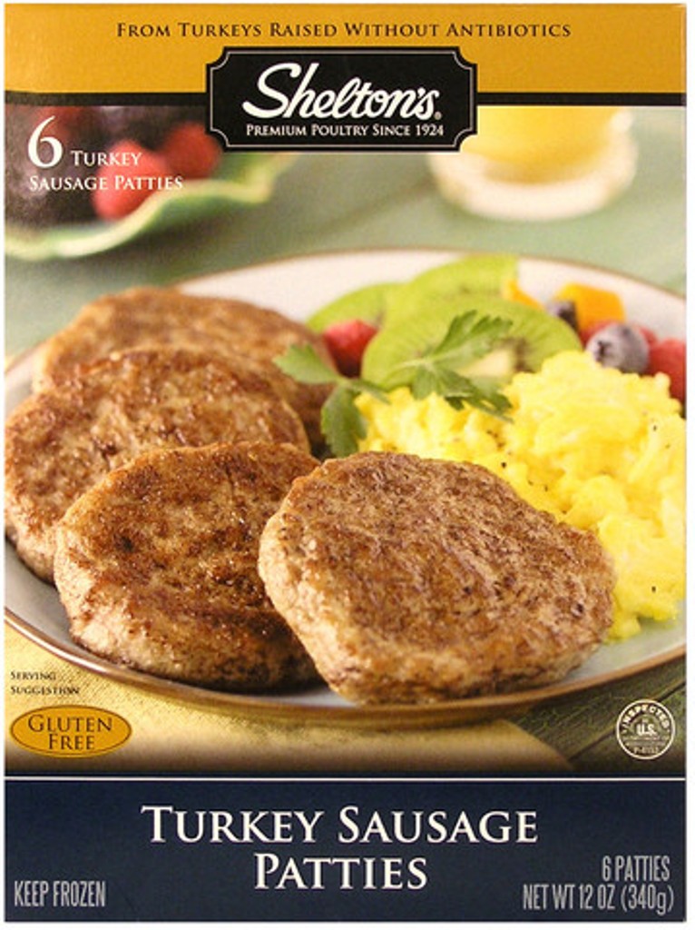 Turkey Sausage Patties - 048481009792