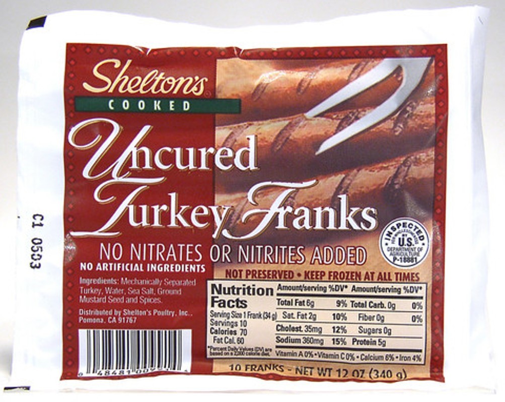 Uncured Turkey Franks - 048481009914