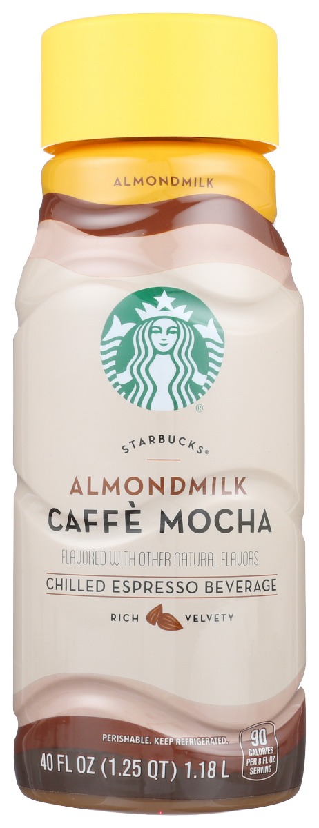 STARBUCKS: Almondmilk Caffe Mocha, 40 oz - 0048500203217