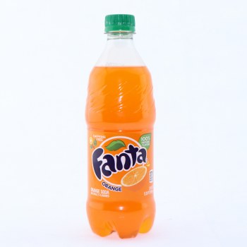 Fanta Orange Soda Bottle, 20 Fl Oz - 00049000019162