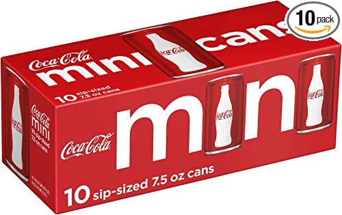  Coca-Cola, 7.5 fl oz (pack of 10)  - 049000067217