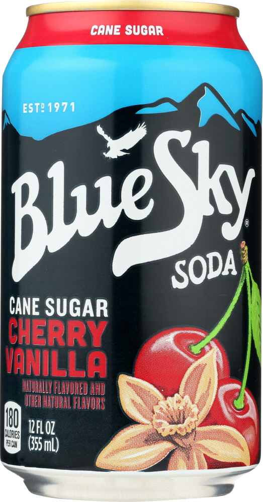 Cane Sugar Soda, Cherry Vanilla - 049000069365