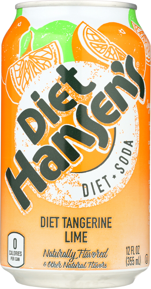 Hansen'S Diet Tangerine Lime Can, 12 Fl Oz - 00049000071177