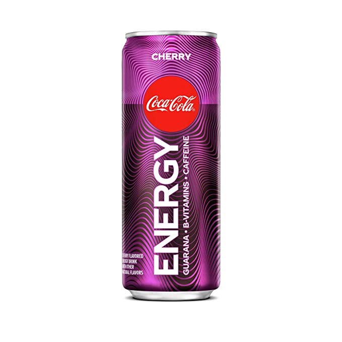  Coca-Cola Energy Cherry Drink, 12 Fl Oz  - 049000081510