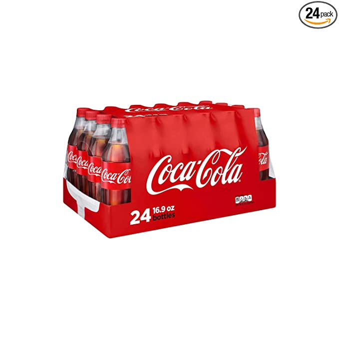  Coca-Cola Classic Soda, 16.9 Ounce (24 Bottles)  - 049000418347