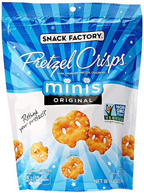 SNACK FACTORY: Pretzel Crisp Mini Original, 6.2 oz - 0049508002161