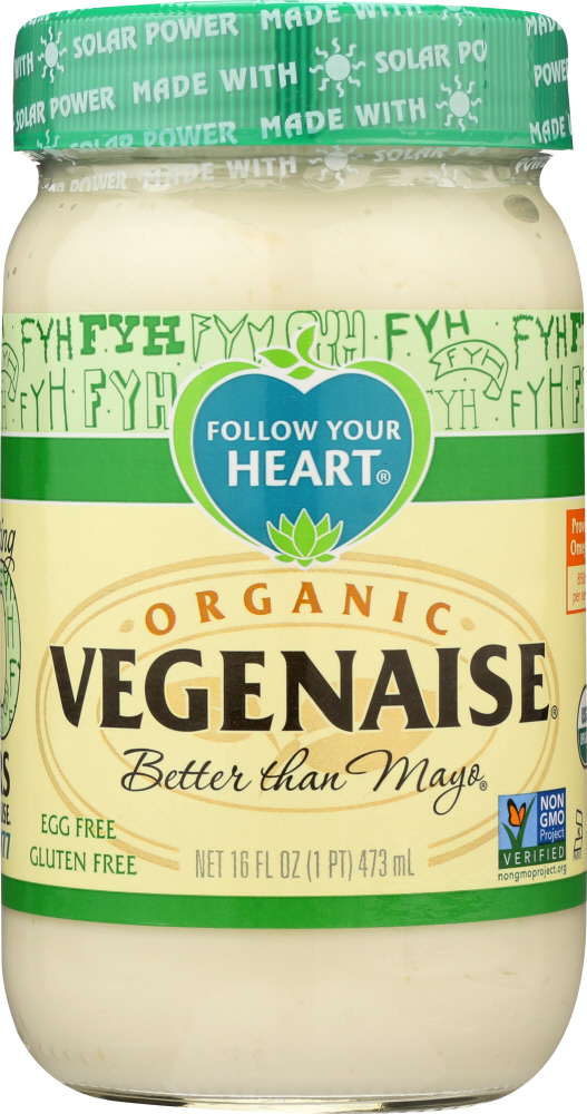 FOLLOW YOUR HEART: Organic Vegenaise, 16 oz - 0049568180168