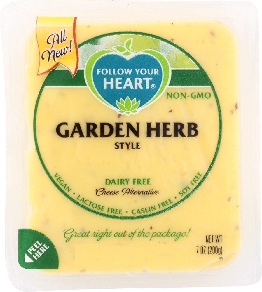 Dairy Free Cheese Alternative, Garden Herb Style - 049568240176
