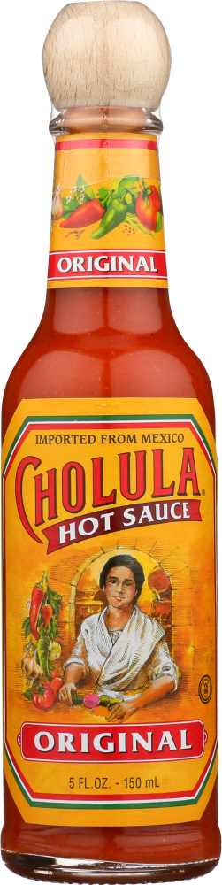 CHOLULA: Hot Sauce Original, 5 oz - 0049733091015