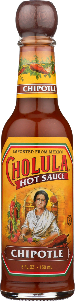 CHOLULA: Hot Sauce Chipotle, 5 oz - 0049733830119