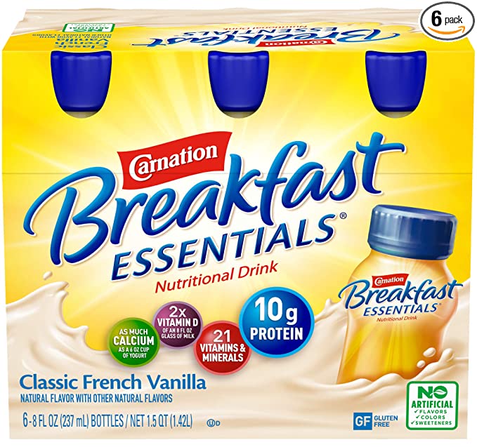 Carnation Breakfast Essentials, Complete Nutritional Drink - 050000415694