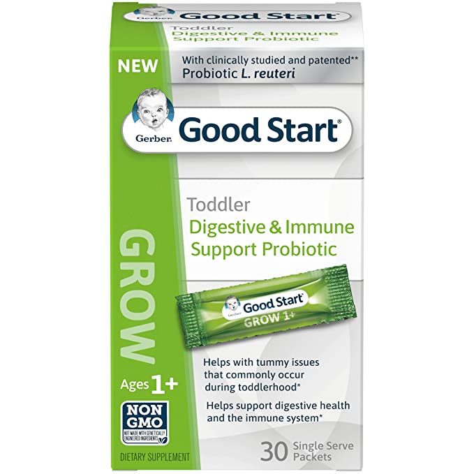  Gerber Good Start Infant Formula Toddler Digestive & Immune Support Probiotic, 30 Count  - 050000935901