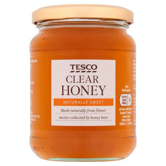 Tesco Pure Clear Honey 454G - 5000119004475