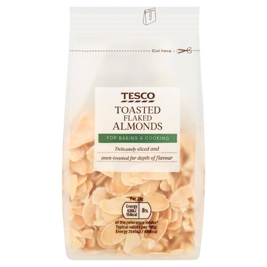Tesco Toasted Flaked Almonds 100G - 5000119790545