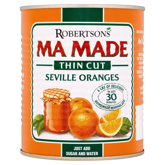 Mamade Prepared Seville Oranges Thin Cut 850G - 5000126093165