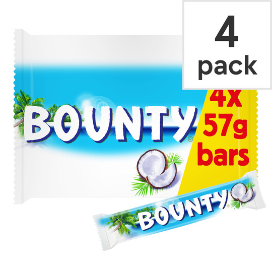 Bounty Milk 4 Pack 285G - 5000159454452