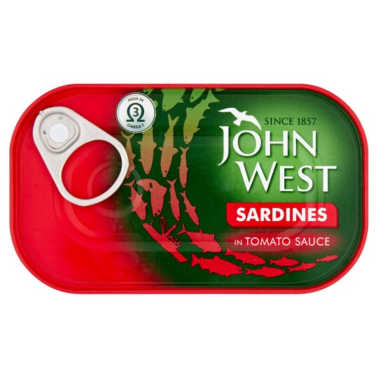 John West Sardines Tomato - 5000171010209