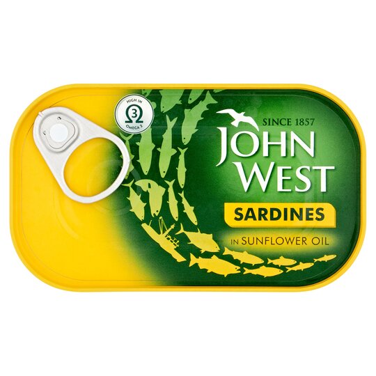 John West Sardines Sunflower Oil - 5000171030696