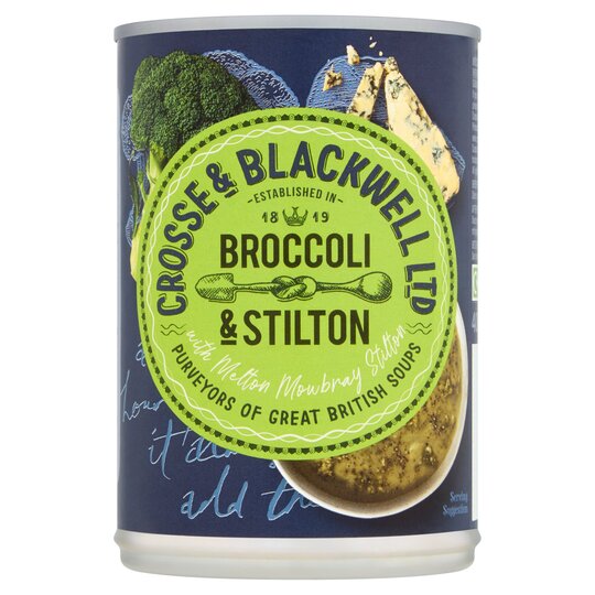 Crosse and Blackwell Best of British Broccoli and Stilton Soup - 5000232865069