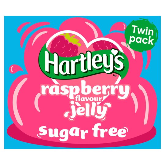 Hartleys Sugar Free Jelly Raspberry 23G - 5000354160936