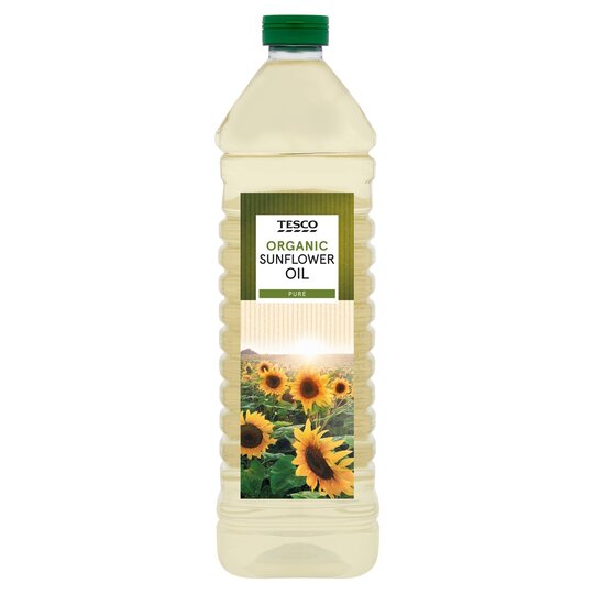 Tesco Organic Sunflower Oil - 5000436471141