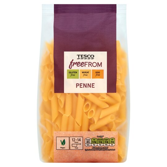 Tesco Free From Penne Pasta - 5000462669192