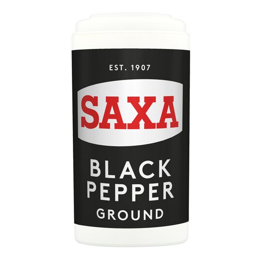 Saxa Ground Black Pepper - 5010024103644