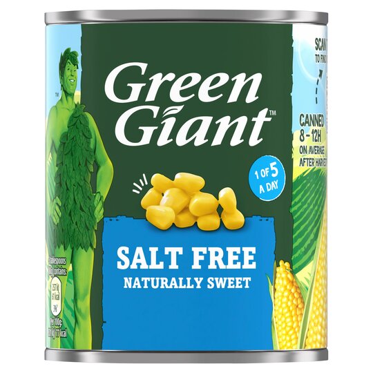 Salt Free Naturally Sweet Corn - 5010046001102