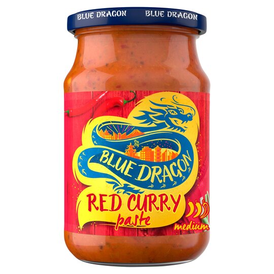 Blue Dragon Blur Dragon Thai Red Curry Paste - 5010338206079