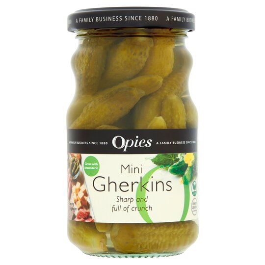 Cocktail Gherkins in distilled malt vinegar - 5010392004109