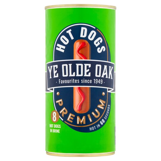 ye olde oak premium hotdogs - 5010431600897