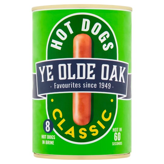 Ye Old Oak 8 Hot Dogs 400G - 5010431601061