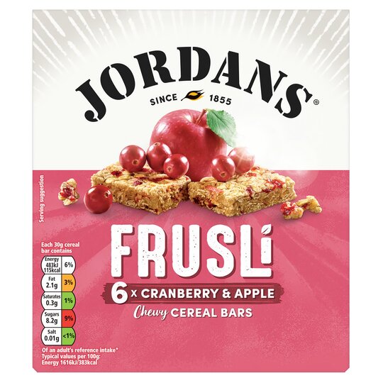 Frusli Cereal Bars - 5010477323156