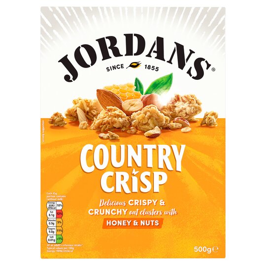 Jordans Country Crisp Honey And Nut - 5010477342713