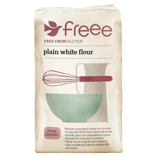 FREEE by Doves Farm Plain White Flour Free From Gluten - 5011766010139