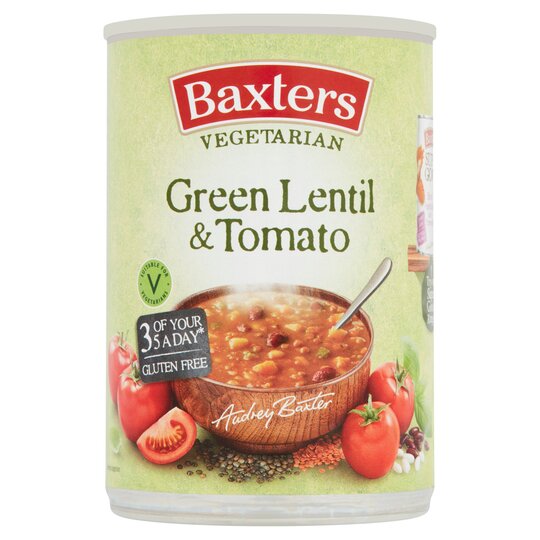 Green lentil & tomato soup - 5012427073302