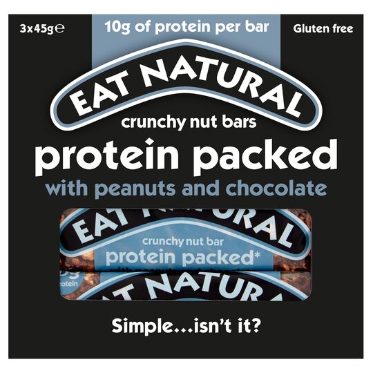 Crunchy nut bar protein packed - 5013803991982