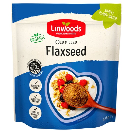 Milled Organic flaxseed - 5016887023006