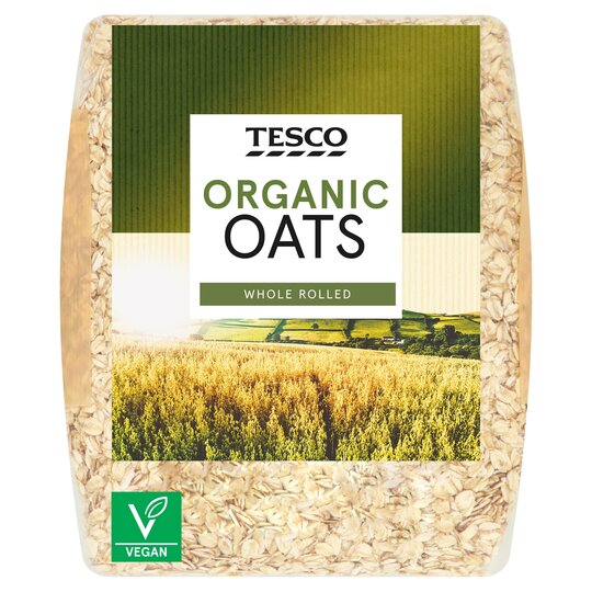 Tesco Organic Porridge Oats 750G - 5018374072719