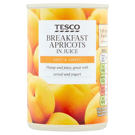 Breakfast apricots in juice - 5018374113214